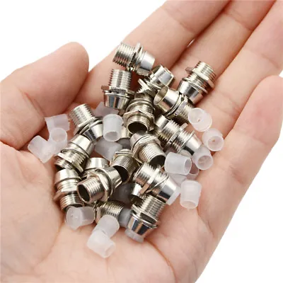 Hot 20 Pcs Copper 5mm Light Emitting Diode LED Holder Mount Panel Dis Hu • $2.91