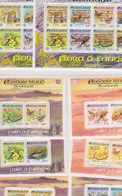 8 Blocks Plants & Animals Easdale Island Scotland Mint Fresh 506 • £2.71