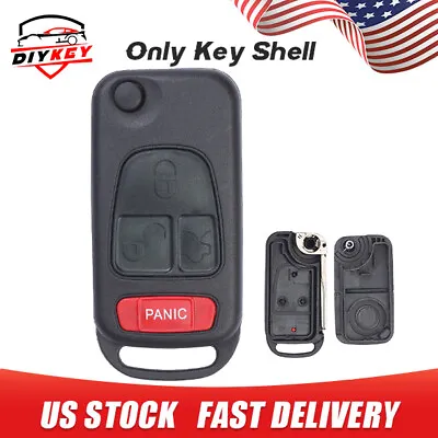 Remote Key SHELL/CASE For Mercedes Benz ML 320 430 500 SLK 230 320 HU64 Blank • $9