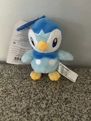 Pokemon Center Plush Keychain Backpack Clip Piplup Plush • $15.50