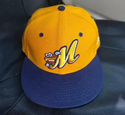 Montgomery Biscuits 5950 New Era Fitted Size 7  Minor League Baseball Cap Hat • $24.99