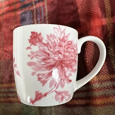 LAURA ASHLEY PINK FLORAL TOILE DE JOUY MUG  9 Cm - Chrysanthemum • £8.95