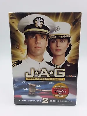 JAG - The Complete Second Season (DVD 20064-Disc Set) Brand New Sealed FROM UK • £9.99