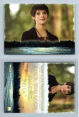 $1.21 • Buy Mary Alice Brandon Cullen #53 Twilight Breaking Dawn Part 2 Neca 2012 Card