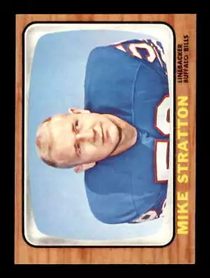 1966 Topps #30 Mike Stratton NM/NM+ Bills 563363 • $27