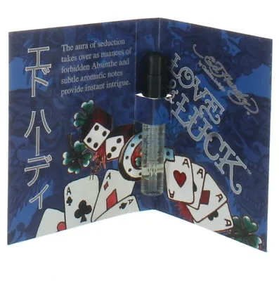 Love & Luck By Ed Hardy For Men Vial EDT 0.05 Oz. New In Box • $5.93