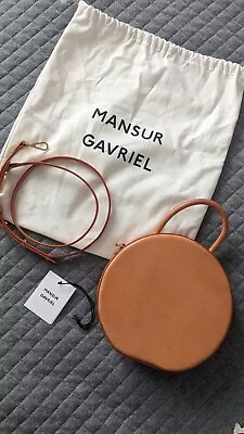 Mansur Gavriel Small Round Bag - Used Only Once - Camel / Light Tan • £75