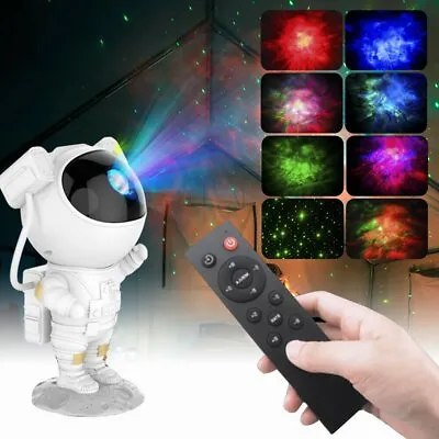 $35.93 • Buy LED Star Galaxy Projector Nebula Night Light Astronaut Starry Sky Porjector Gift