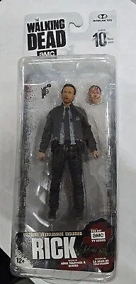 Walking Dead Rick Series 10 McFarlane Action Figure 2016 MOC. FREE SHIPPING • $21.99