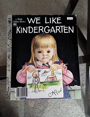 Little Golden Book We Like Kindergarten Eloise Wilkin Vintage 205-53 • $9.95