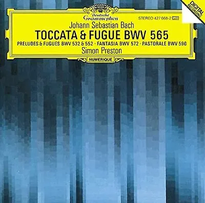 Simon Preston - J. S. Bach: Toccata & Fugue - Simon Preston CD DKVG The Cheap • £4.23