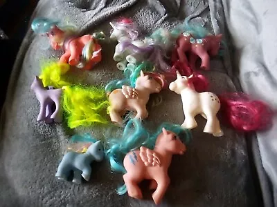Vintage My Little Pony Lot Of 8 Ponies • $20