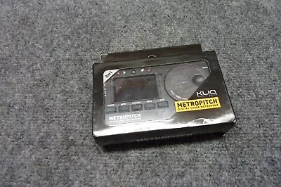 KLIQ MetroPitch Digital Tuner Metronome For All Instruments Black New • $24.99