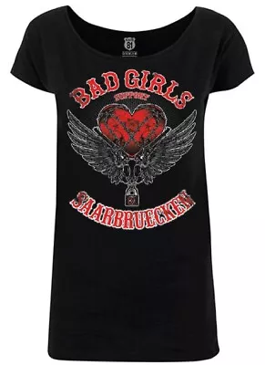 Hells Angels Support 81 Lady ’S Shirt „ Bad Girls “Saarbruecken • $45.44