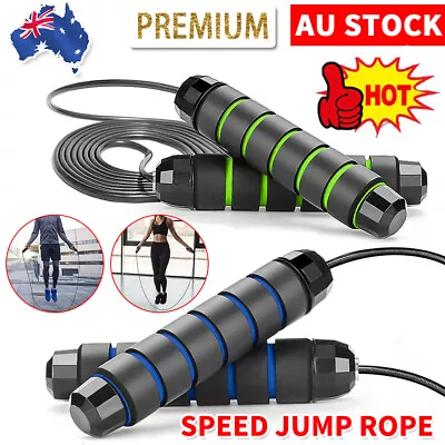 Endurance Training Jump Rope Cross-Fitting Home Fitness Exercise Boxing Skipping • $12.45