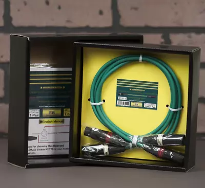 Nanotec Systems 207 Interconnect Cable 1m Pair  Boxed XLR /New Old Stock -GREAT- • $249