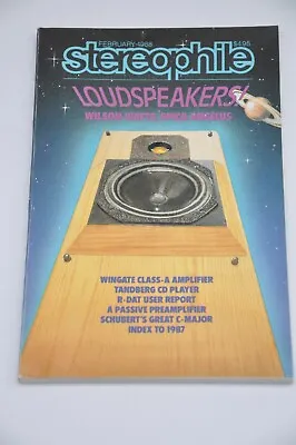 $7.99 • Buy Stereophile Magazine Volume 11 No 2 February 1988