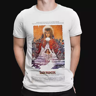 Labyrinth T-shirt - Movie Poster 70s 80s Shark Film Retro Yolo Gift TV Funny  • £8.39