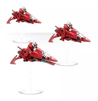 Warhammer 40k - Aeldari - Eldar - Windriders - 3 Models - New On Sprue • £21.90