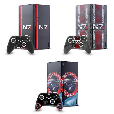 Ea Bioware Mass Effect Graphics Console Wrap And Controller Skin Xbox Series X • $39.95