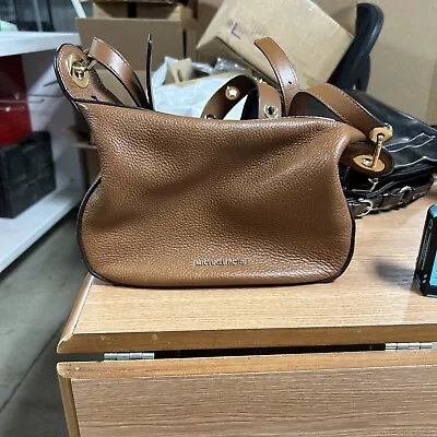 Michael Kors Brown Leather Shoulder Bag. Used • $35