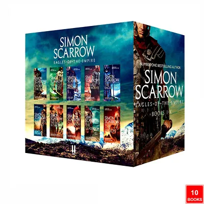 £33.07 • Buy Eagles Of The Empire Series Books 1 - 10 Collection Box Set By Simon Scarrow 