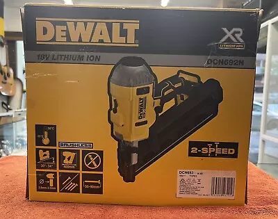 DeWalt Cordless 18V XR Li-Ion Brushless 2 Speed Framing Nailer Skin #DCN692N-XE • $499