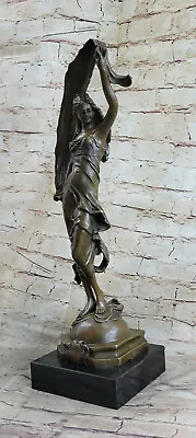 Large Abstract Aldo Vitaleh Italian Artisan Nude Female Bronze Sculpture Figure • $269.40