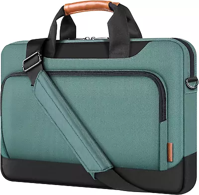 DOMISO 17-17.3 Inch Laptop Shoulder Bag Sleeve Case With Strap Compatible With • £33.82