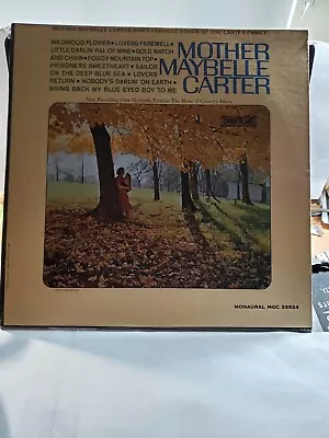 Mother Maybelle Carter - LP ('65) Mono Cumberland MGC29524 VG+ R41 • $9