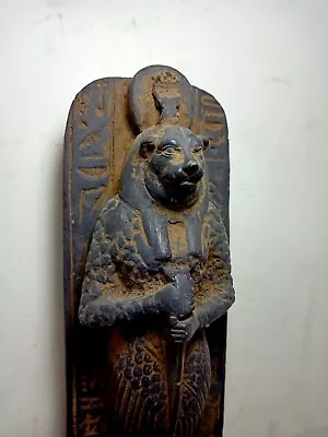 RARE ANCIENT EGYPTIAN ANTIQUITIES Statue Stone Sekhmet Lion Goddess Of The Sun • $139