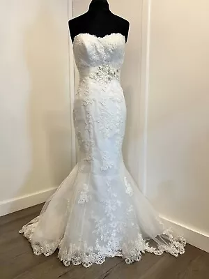 Maggie Sottero Wedding Dress Size 6 (US 4) - Lucy In Ivory - Ref 212 • £170