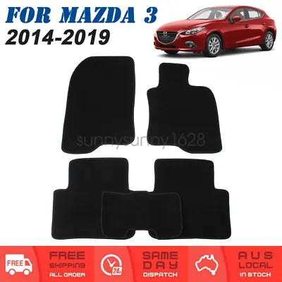 Tailored For Mazda 3 BN BM Sedan / Hatch 2014 To 2019 Car Carpet Floor Mats 5Pcs • $45