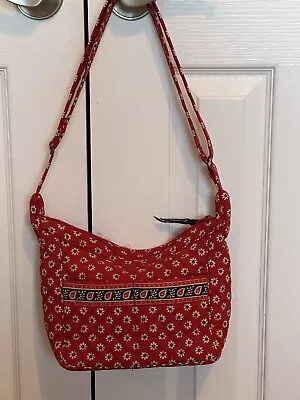 Vera Bradley Americana Red Buckle Bag Adjustable Crossbody Strap • $28.88