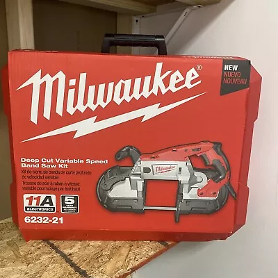 🔥Milwaukee - 6232-21 - Deep Cut Variable Speed Band Saw Kit 🆕 (SB) • $280