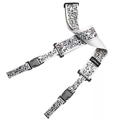 $29.95 • Buy NEW DiMarzio Steve Vai ClipLock 2  Guitar Strap - ART, #DD2242