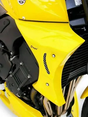 Ermax Radiator Scoops Cheeks Fairing Perfomance Yellow Yamaha FZ1 2006 • $191.48