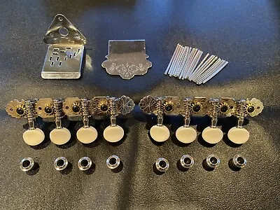 Grover Mandolin Tuners & Tail Piece & Tail Piece Cover & Frets • $40