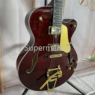 Starshine Electric Guitar Hollow Body 6 String Jazz Bridge Maple Body In Stock • $330