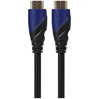 Maplin HDMI To HDMI 4K Ultra HD Cable With Gold Connectors - Black 3m • £7.99