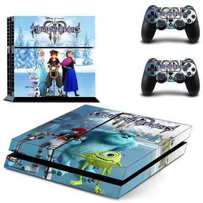 $9.95 • Buy Playstation 4 PS4 Console Skin Decal Sticker Frozen + 2 Controller Skin