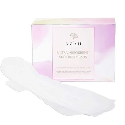 £19.94 • Buy Azah Maternity Pads For After Delivery Women Heavy Flow OF XXXL Size 25 Pads