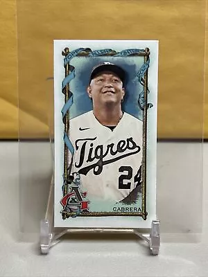 2023 Topps Allen & Ginter Miguel Cabrera MINI A&G Back Parallel #139 • $2.50