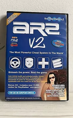 Action Replay 2 V2 AR2 Cheat System For PlayStation 2 PS2 *MISSING MEMORY CARD* • £39