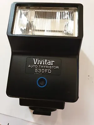 Vintage Vivitar 530 FD C/R Auto Thyristor Flash Gun Shoe Mount • $19.99