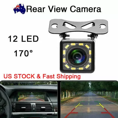 12 LED USB Car Rear View Backup Camera 170° Reverse Parking HD Cam For Car Radio • $7.88