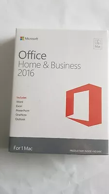 Microsoft Office Home And Business 2016 - 1 MAC • $135