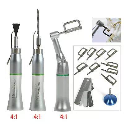 Dental 4:1 Surgical Saw Straight Cone/Contra Angle Handpiece Fit Micromotor • $365