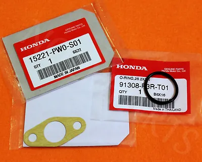 Genuine Oem Honda Acura Oil Pump Strainer Pick Up Gasket & O-ring Set B16a B18c • $14.95