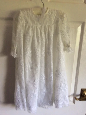 £3.99 • Buy Vintage Christening Gown Handmade
